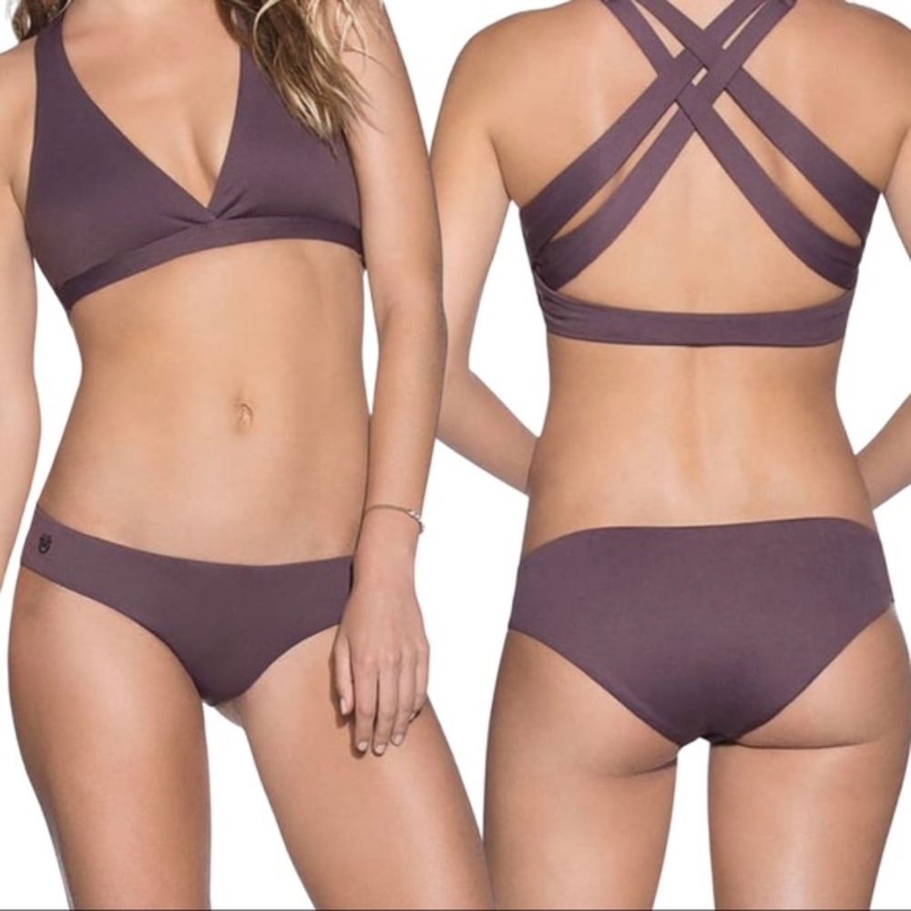 Maaji Fig Sublime Hipster Reversible Swim Bottom Large